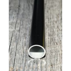 Barreaux en aluminium rond noir (Boite de 10 et à l'unité)