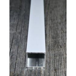 Barreaux en aluminium carré blanc (Boite de 10 et à l'unité)