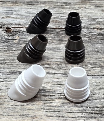 Petits connecteurs ronds en 3 couleurs (pq. de 20 avec vis ou à l'unité)