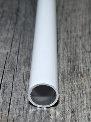 Barreaux en aluminium rond blanc (Boite de 10 et à l'unité)