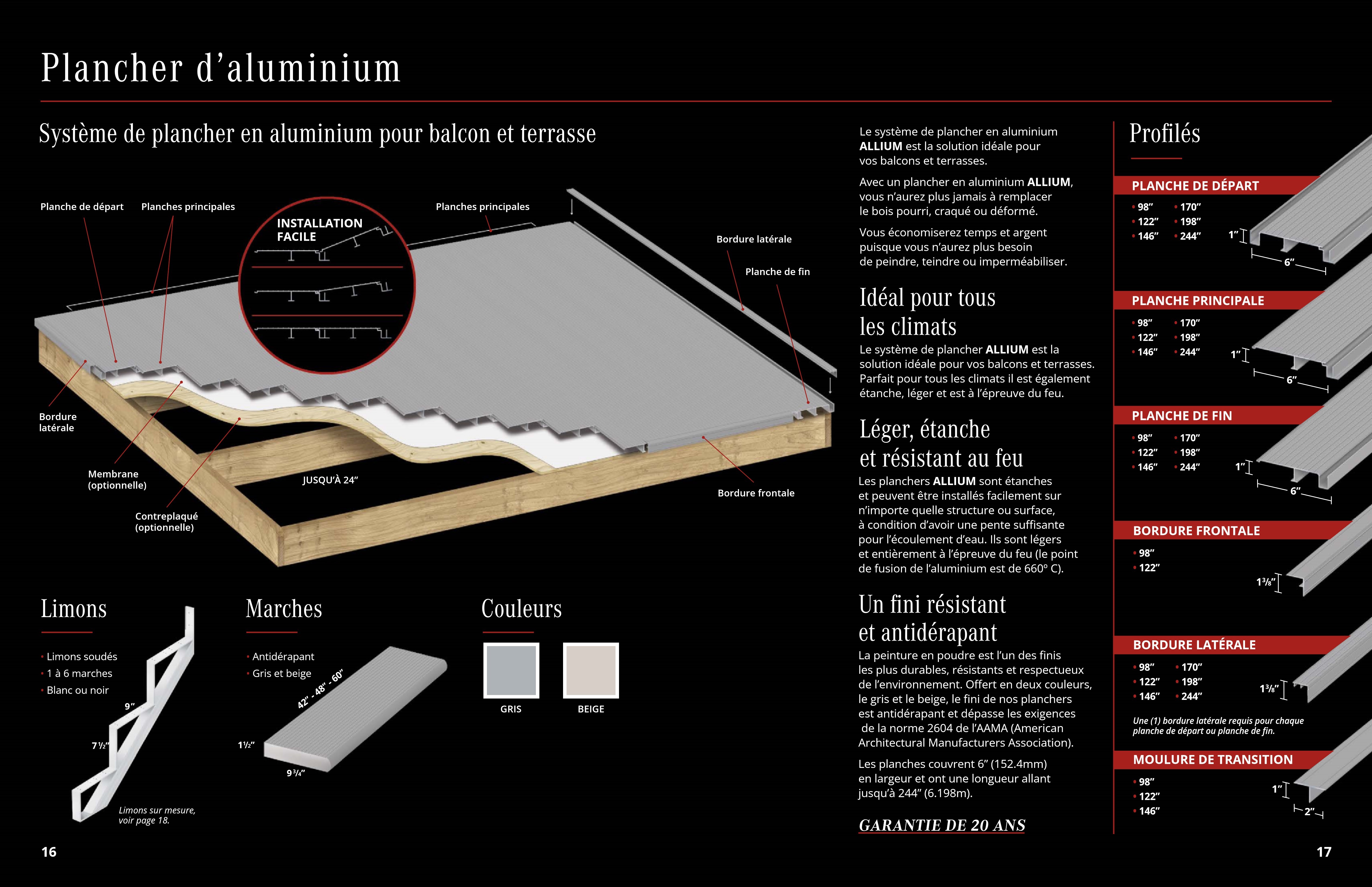 Construction de deck et terrasse