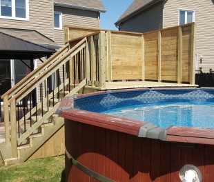 Construction de deck et terrasse